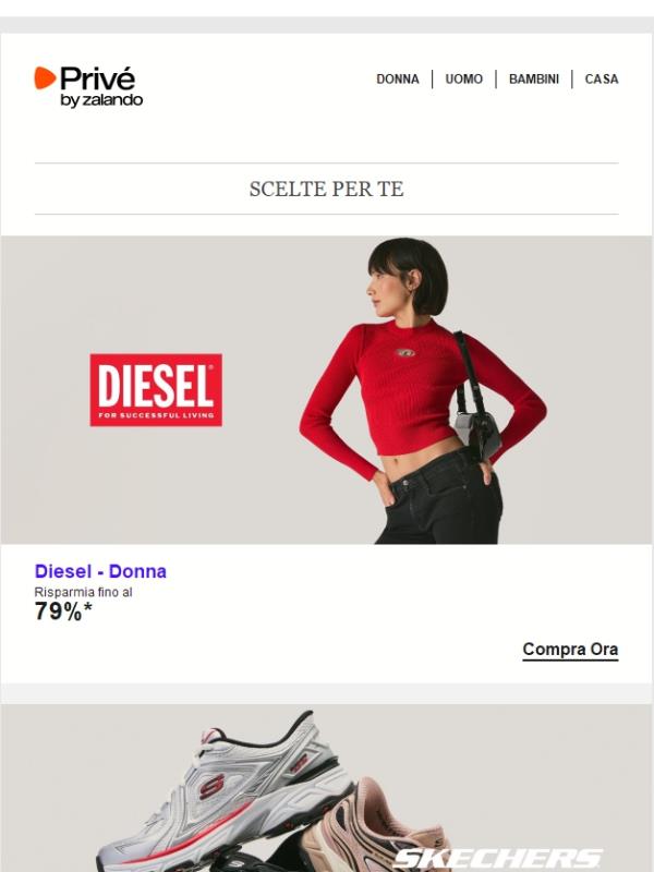 Diesel, Skechers & Levi's® ⎪ Solo per poco tempo