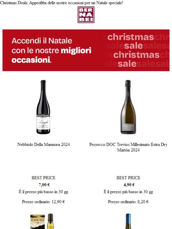Offerte di Natale ⚡ Sconti imperdibili!