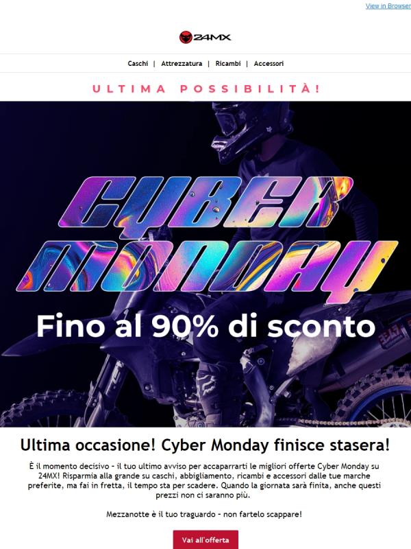 Cyber Monday finisce oggi – non perdere le ultime offerte!