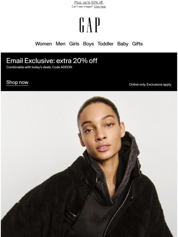 You're getting an extra 30% off today's deals