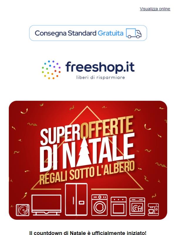 SuperOfferte di Natale 🎁 Scegli i tuoi Regali con Noi