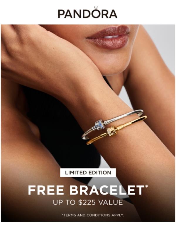 Get a free bracelet* and gift the perfect gift!