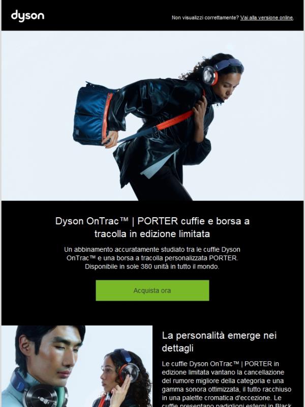 Collaborazione esclusiva Dyson OnTrac™ | PORTER
