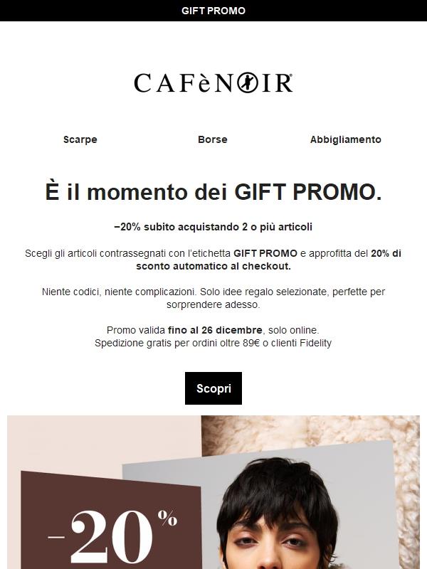 Il regalo perfetto? Ti costa il 20% in meno. ✨