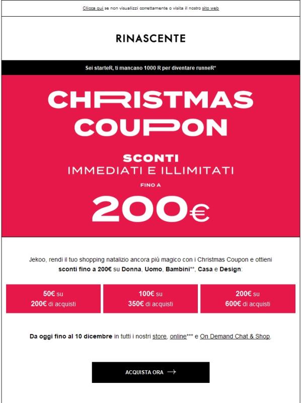 Sconti immediati e illimitati fino a 200€