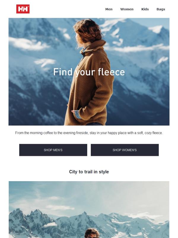 Fresh fleeces for the season ahead