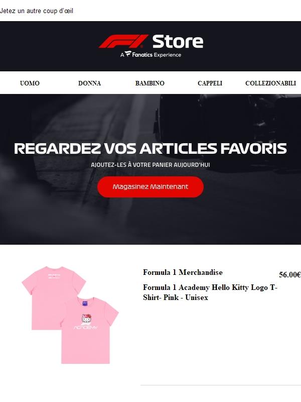 Tous vos articles favoris sont ici
