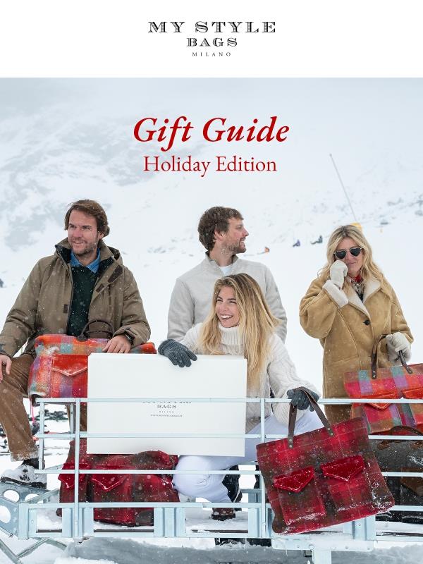 Ispirazioni uniche: scopri la Gift Guide My Style Bags