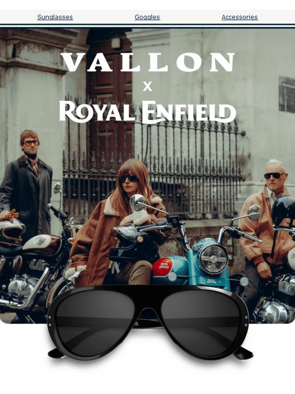 VALLON x Royal Enfield 🕶️