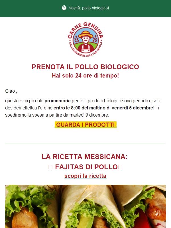 🌮 Ricetta messicana bio: Fajitas!