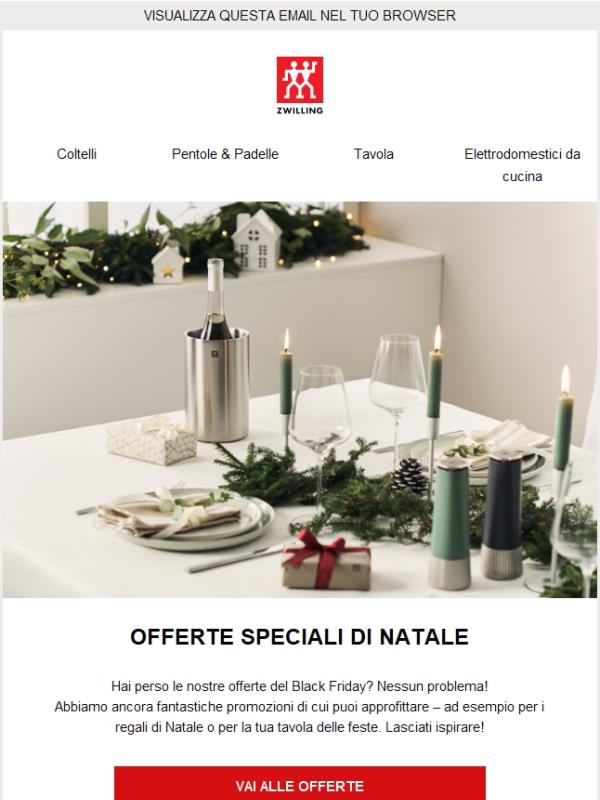 Hai perso la nostra offerta Black Friday? Nessun problema