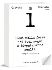 Calendario Geniale 2026 Senza Supporto