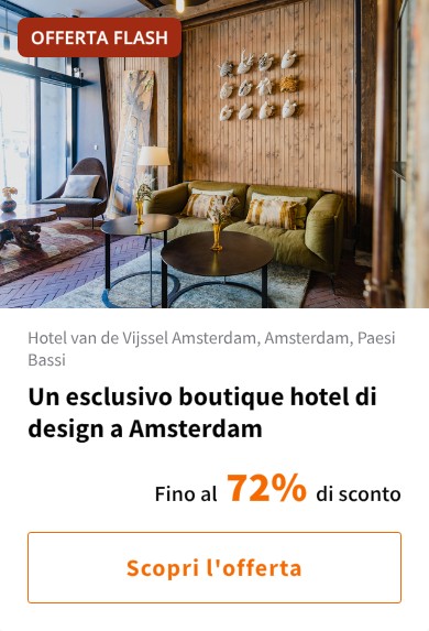 Un esclusivo boutique hotel di design a Amsterdam