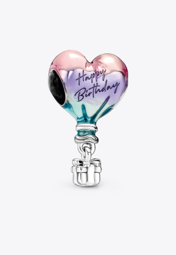Happy Birthday Hot Air Balloon Charm