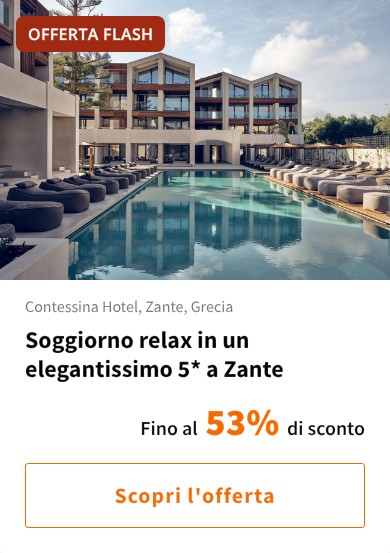 Soggiorno relax in un elegantissimo 5* a Zante