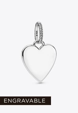 Engravable Heart Tag Pendant