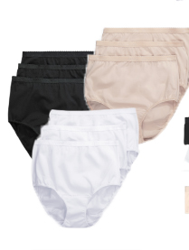 Maxi slip a vita alta in confezione da tre