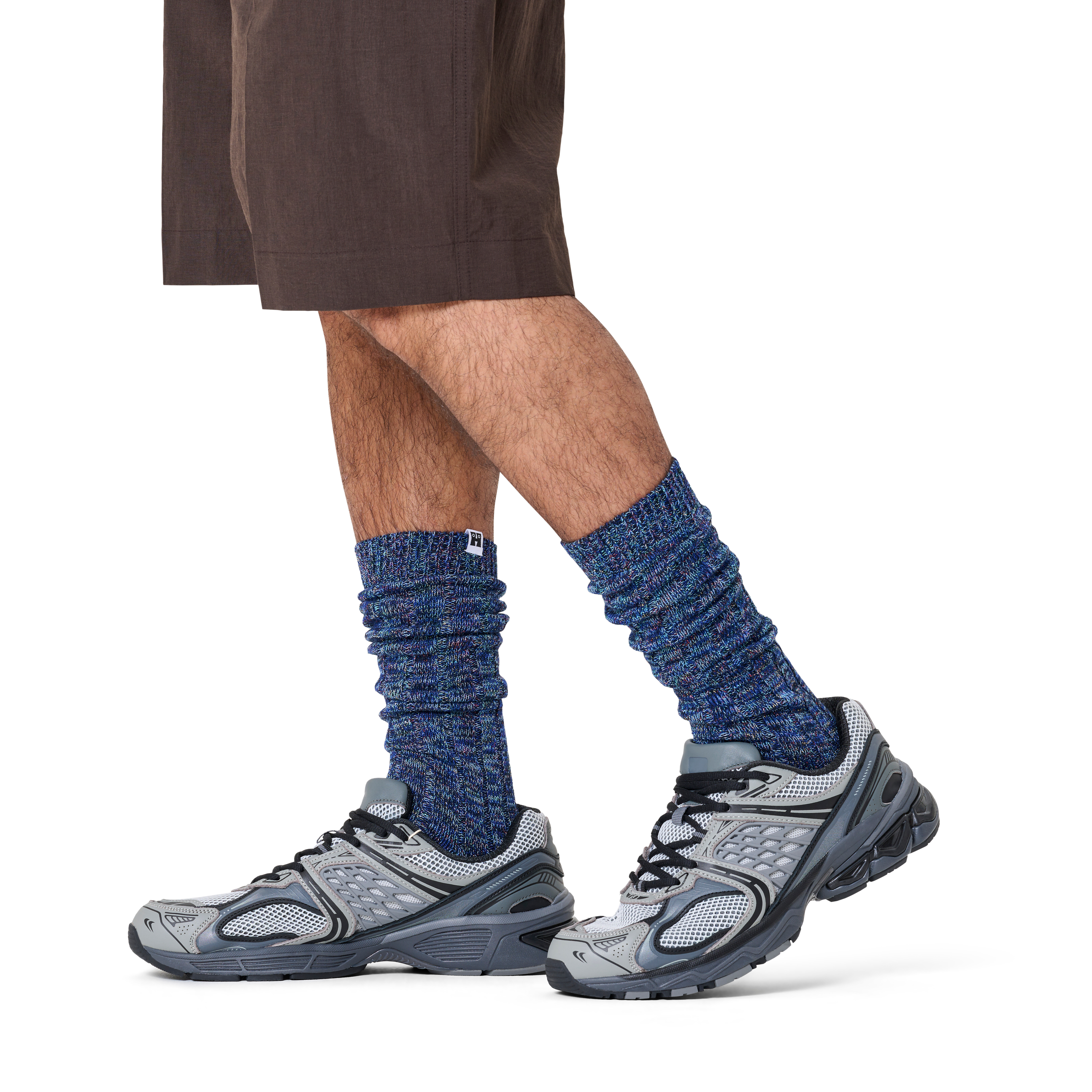 Shimmering Slouch Sock