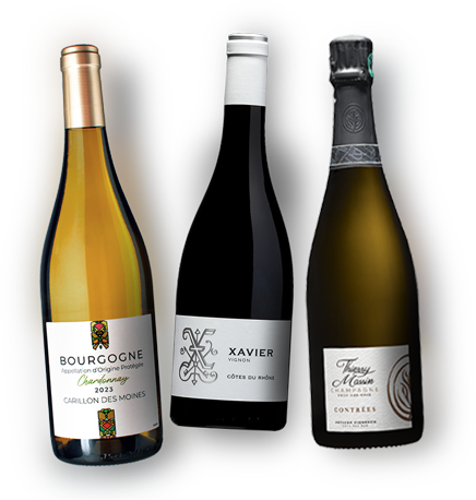 Chardonnay, Côtes du Rhône, Champagne