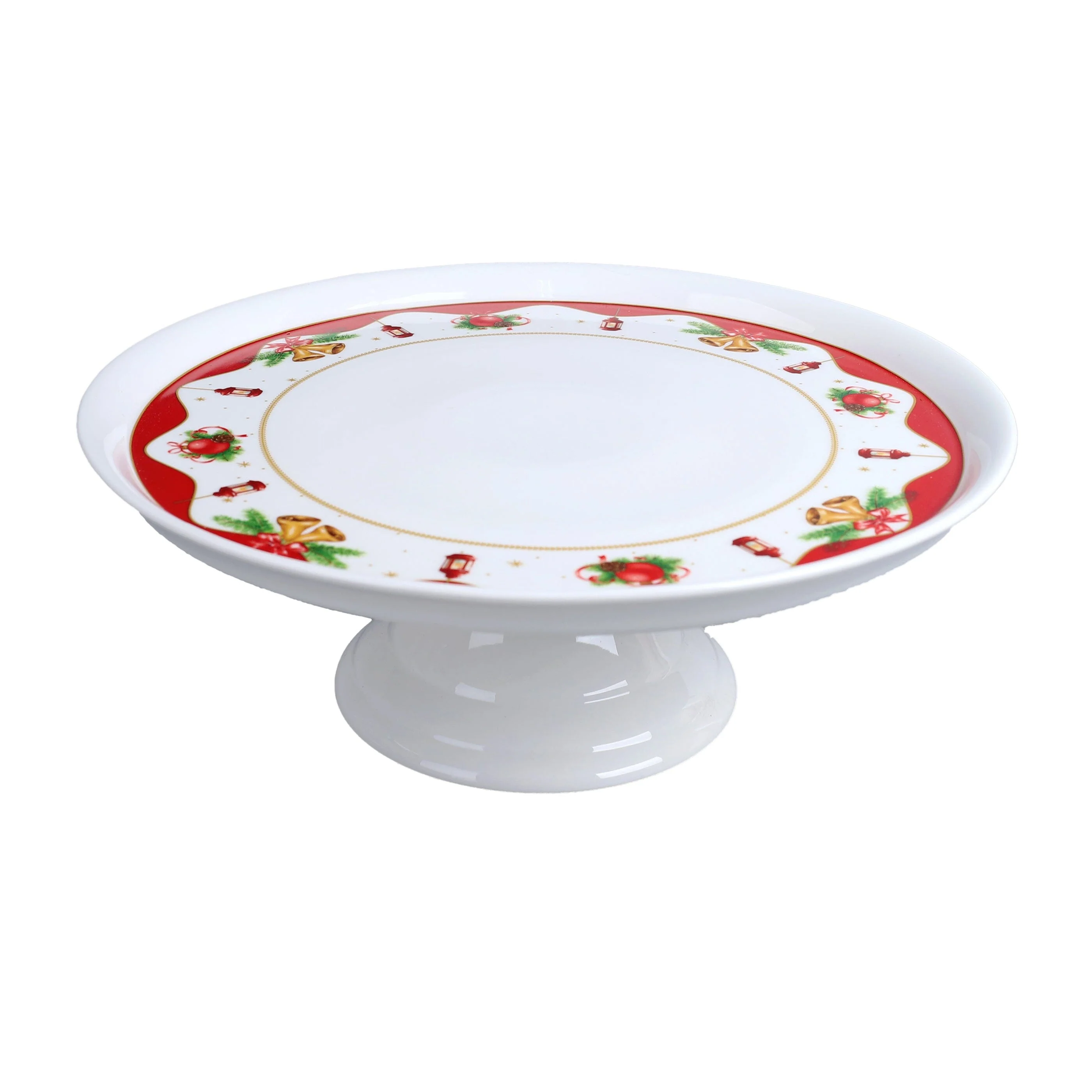 Image of Alzata Bassa per Dolci e Torte <br>in Porcellana - <b>Chalet