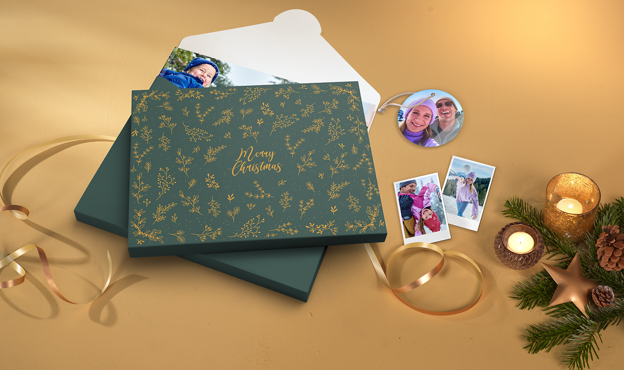 Fotolibro Pixum con pacco regalo 