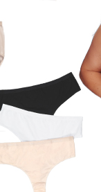 Perizomi in confezione da tre