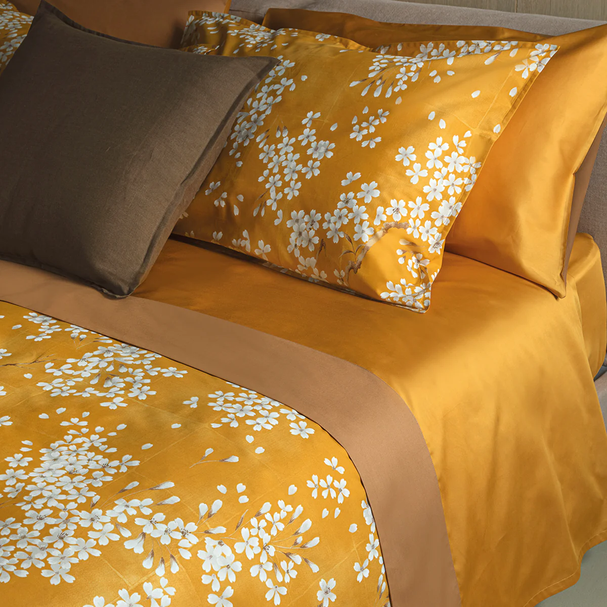 Image of Completo Lenzuola in Percalle <br>di Cotone - <b>Kimono