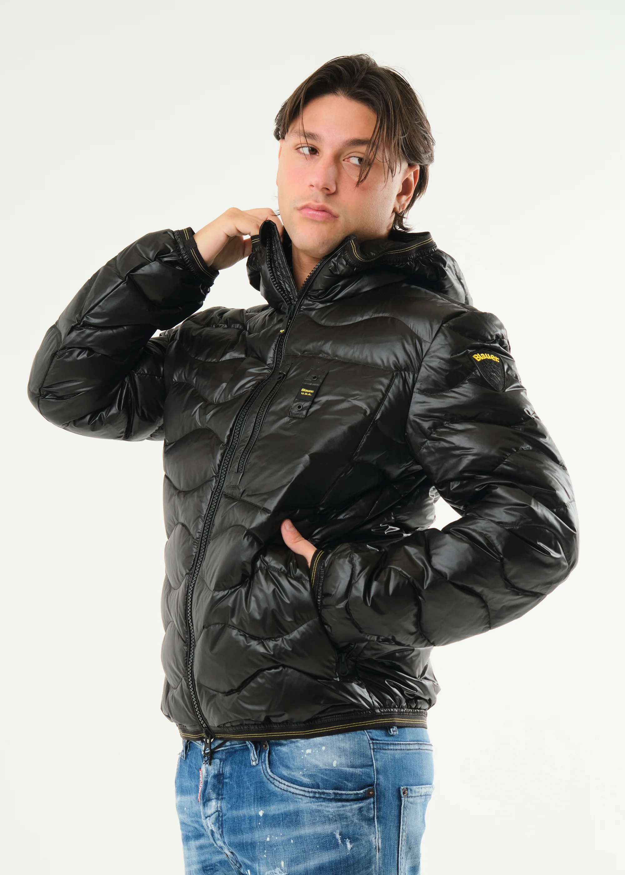 Piumino ad onde Wave