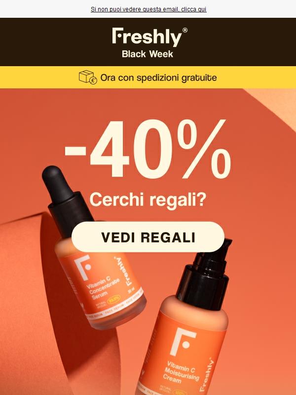 -40% 🎁 Hai già fatto i regali?