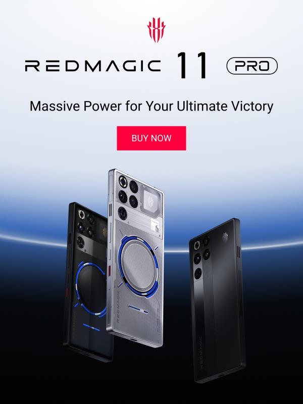 🔥 REDMAGIC 11 Pro: Uninterrupted Power for the Win.