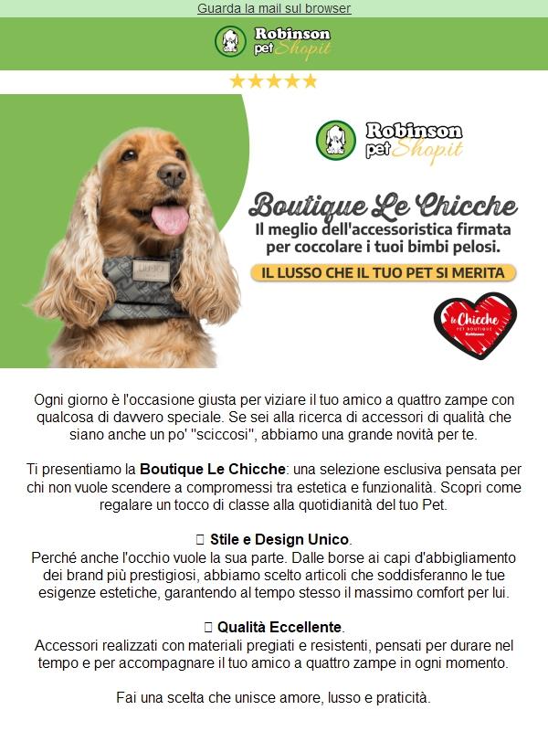 Il look perfetto per il tuo pet? Solo accessori di classe! ✨