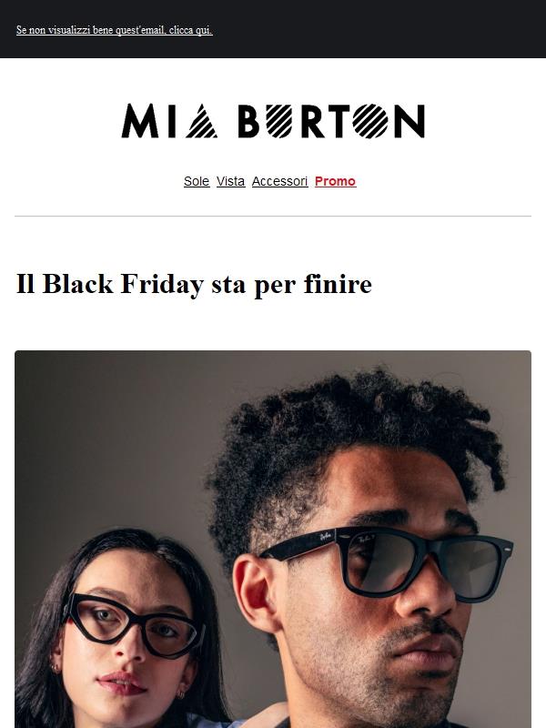 Black Friday: ancora pochi giorni