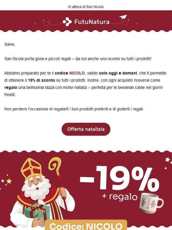 19% di sconto + regalo con ogni acquisto 🎁