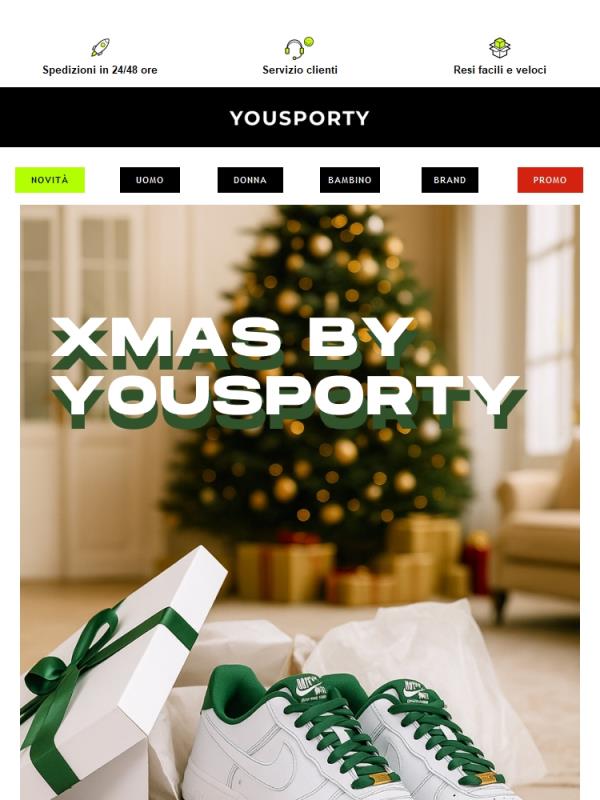 🎄🎄I regali di Natale, falli con Yousporty!🎄🎄