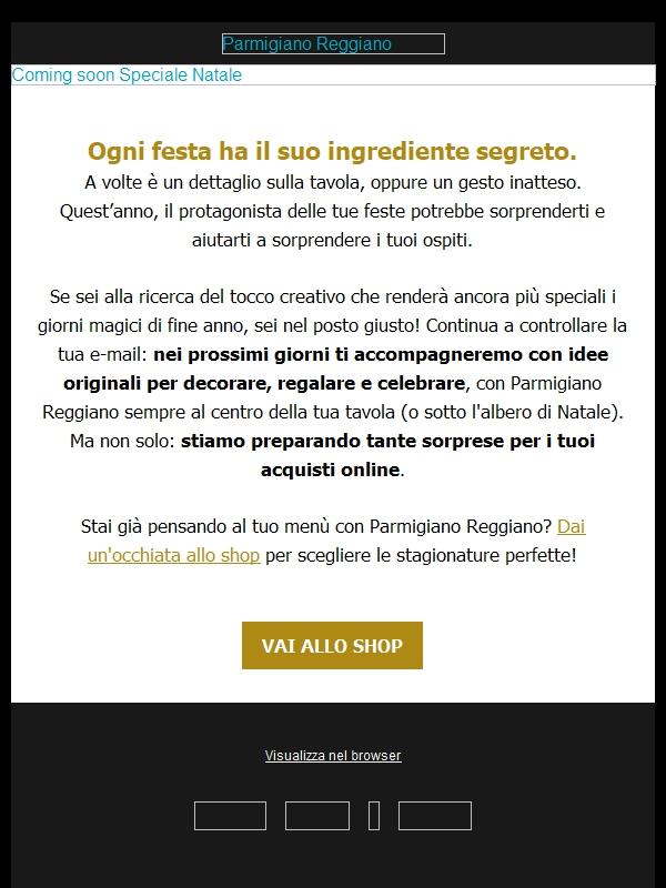 Qualcosa di speciale sta arrivando