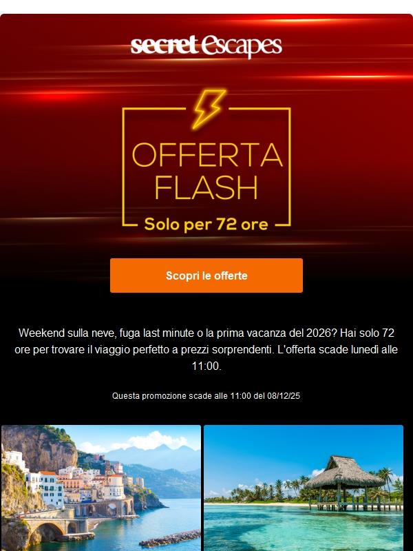 Offerta Flash I Sconti fino al 72%