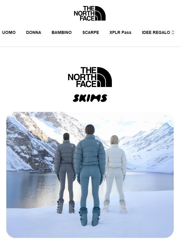 The North Face x SKIMS: dropping soon