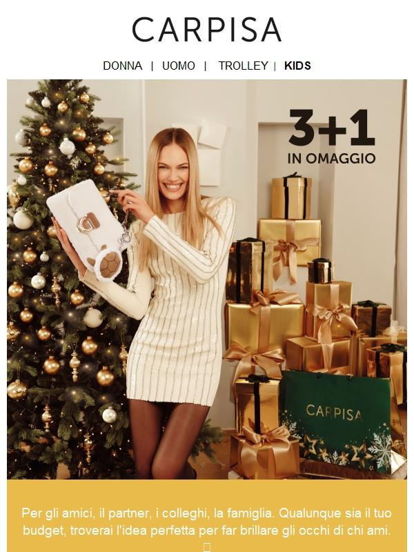 Approfitta della promo 3+1! Regali per tutta la famiglia!🎁