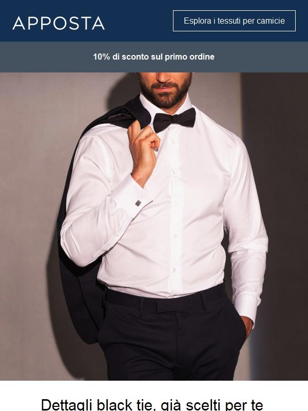 Eleganza black tie senza sforzo