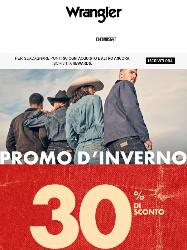 PROMO D'INVERNO: accedi in anteprima!
