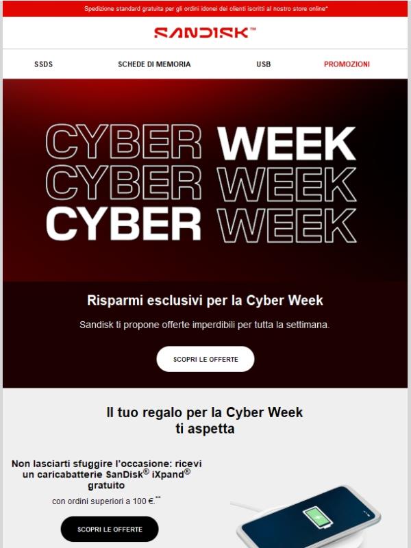 Ultimi giorni: le Cyber Deals stanno per terminare