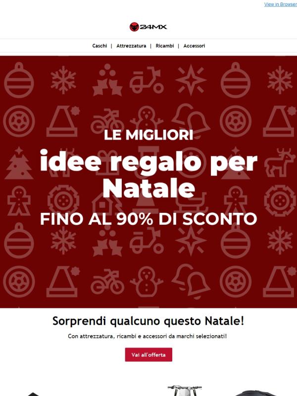 Sconti fino al 90% - approfitta delle offerte festive!🎄