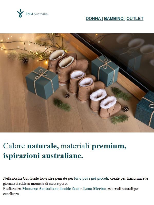 Questo Natale scegli EMU: calore, stile, natura