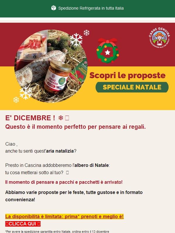 🎁 Deliziose novità sotto l'albero: idee regalo genuine