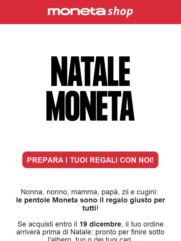 Prepara i tuoi regali con Moneta!