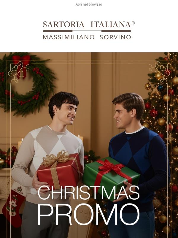 🌲 Christmas Promo: Ordina Oggi e assicurati la consegna entro Natale