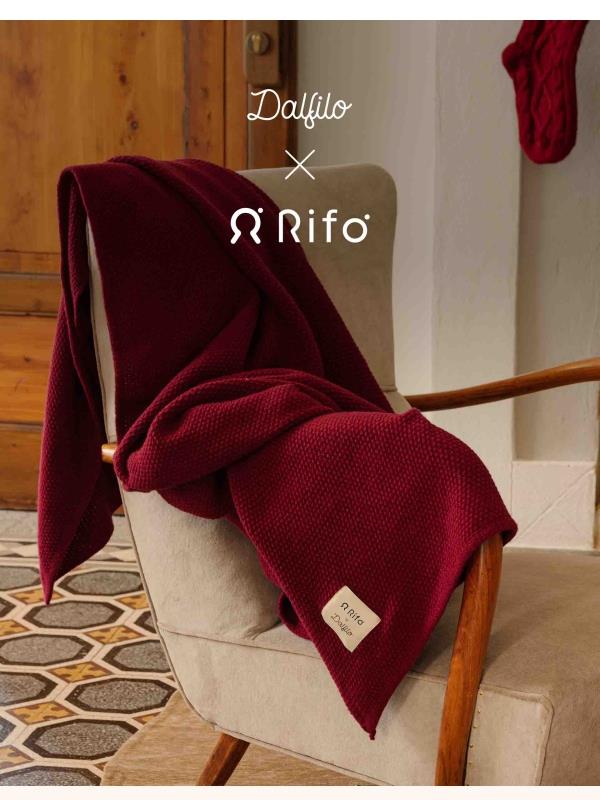 🧶 RIFÒ x DALFILO | Nuovo Plaid in Maglia