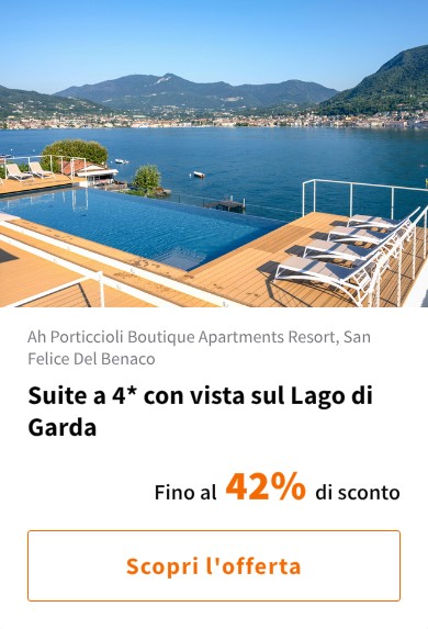 Suite a 4* con vista sul Lago di Garda