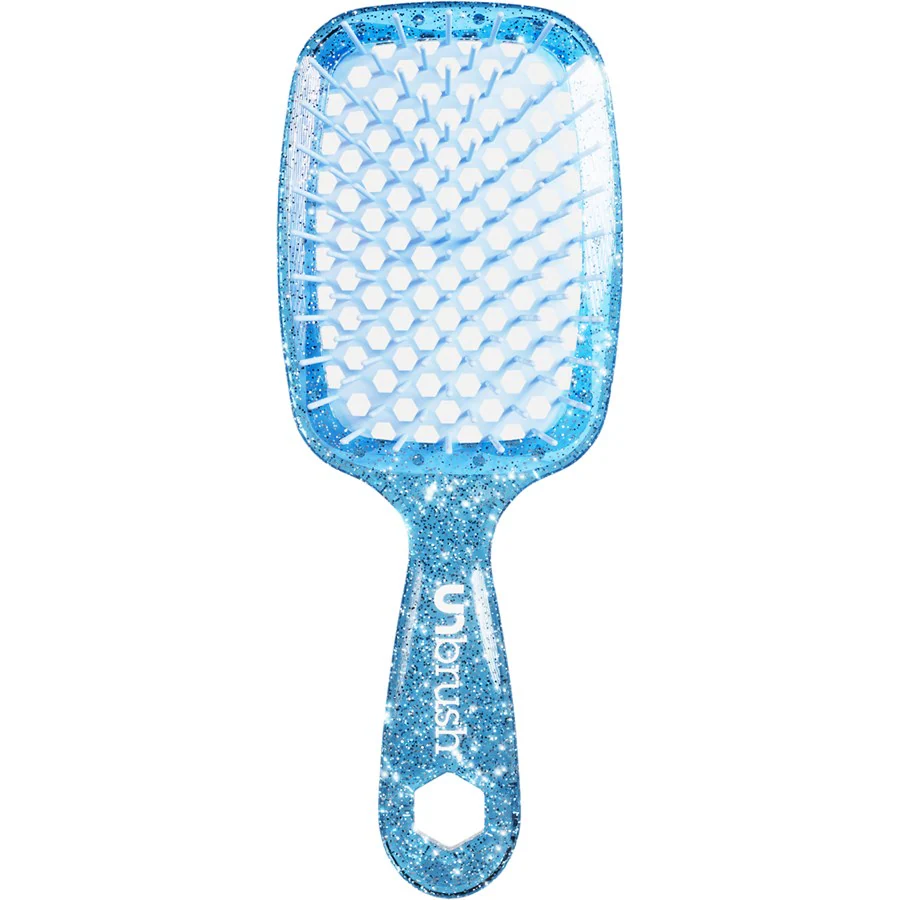 Detangling Hair Brush Glitter - Sapphire