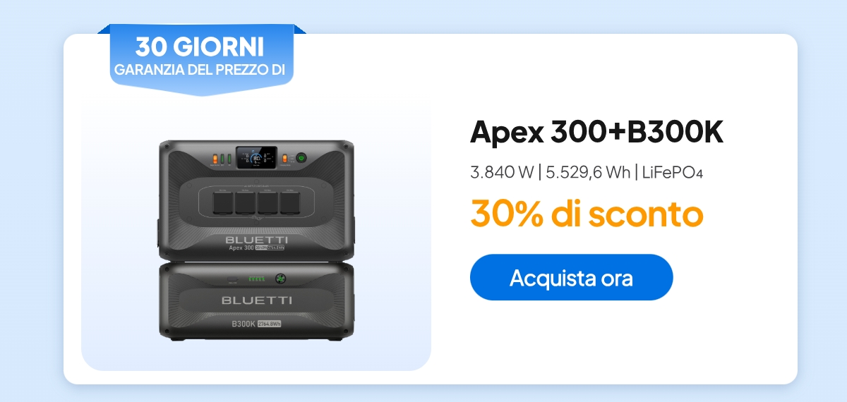 BLUETTI Apex 300+B300K